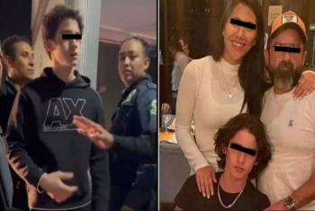 Padres de 'Junior' golpeador de Lomas de Angel&oacute;polis, tambi&eacute;n protagonizan peleas