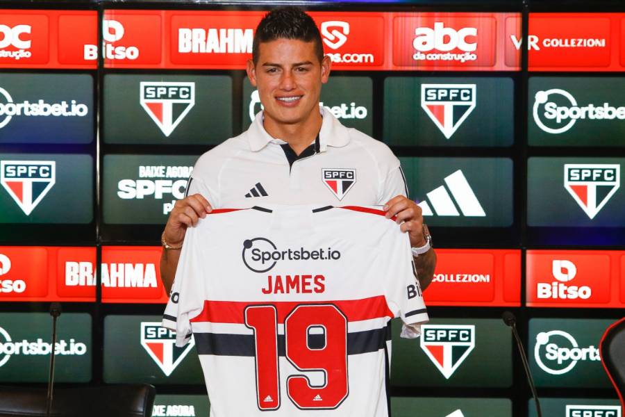 James Rodríguez pone en duda su continuidad en el Sao Paulo