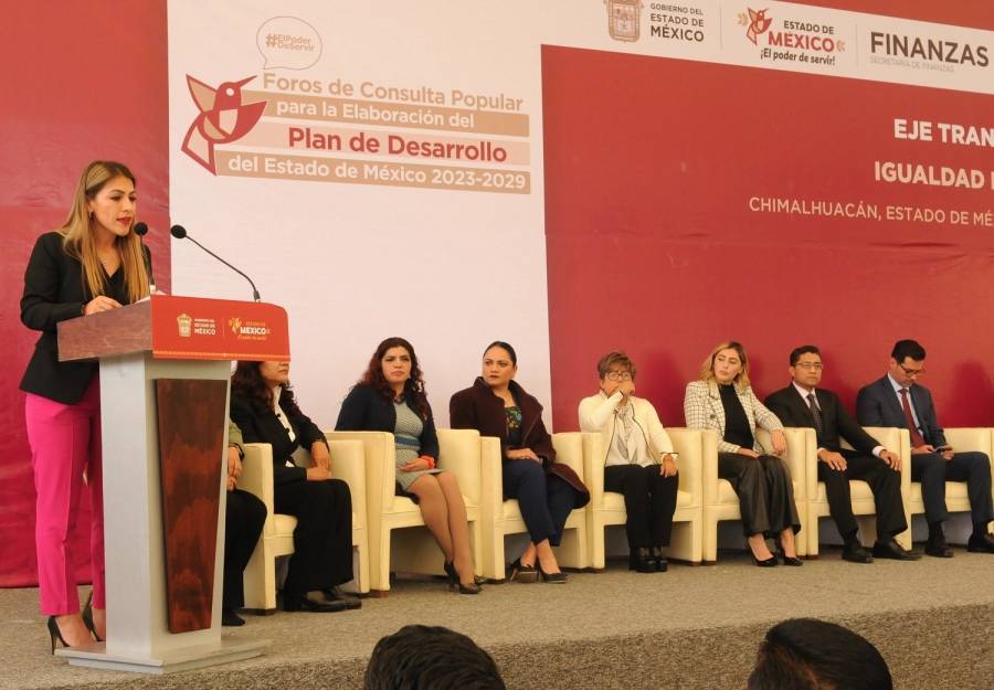 Igualdad de género, eje fundamental para lograr la transformación social del Edomex: Mónica Chávez Durán