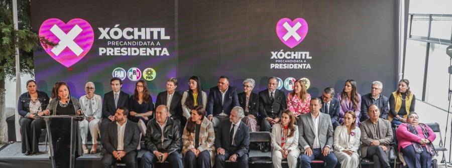 Define Xóchitl a su equipo de precampaña para elecciones 2024