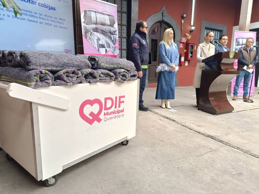 Van más de 20 mil cobijas recolectadas para poblaciones vulnerables en Querétaro capital