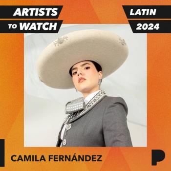 Camila Fernández cimenta su camino al ser elegida entre las “Artistas a Seguir de Pandora 2024”