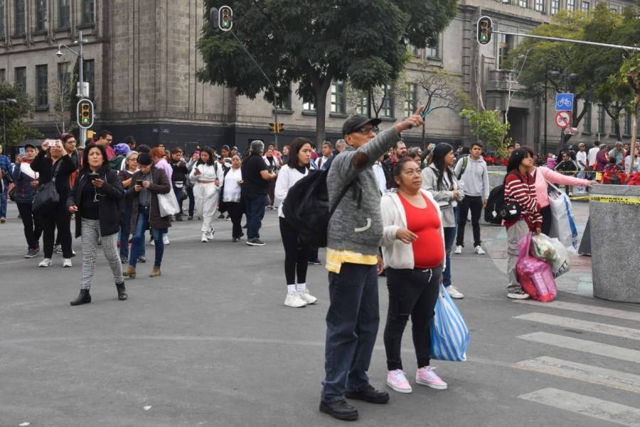 Saldo blanco en el Estado de México tras sismo de 5.7 grados