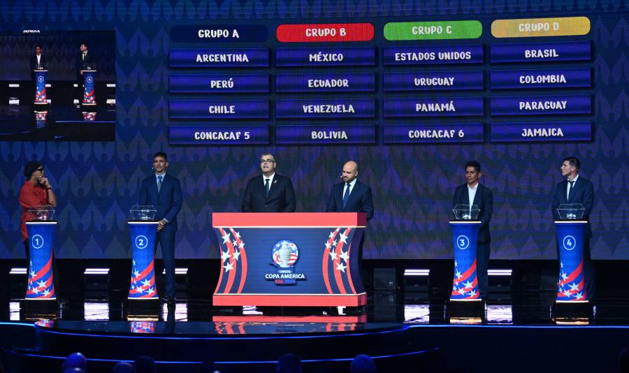Estos son los rivales de México en la Copa América 2024
