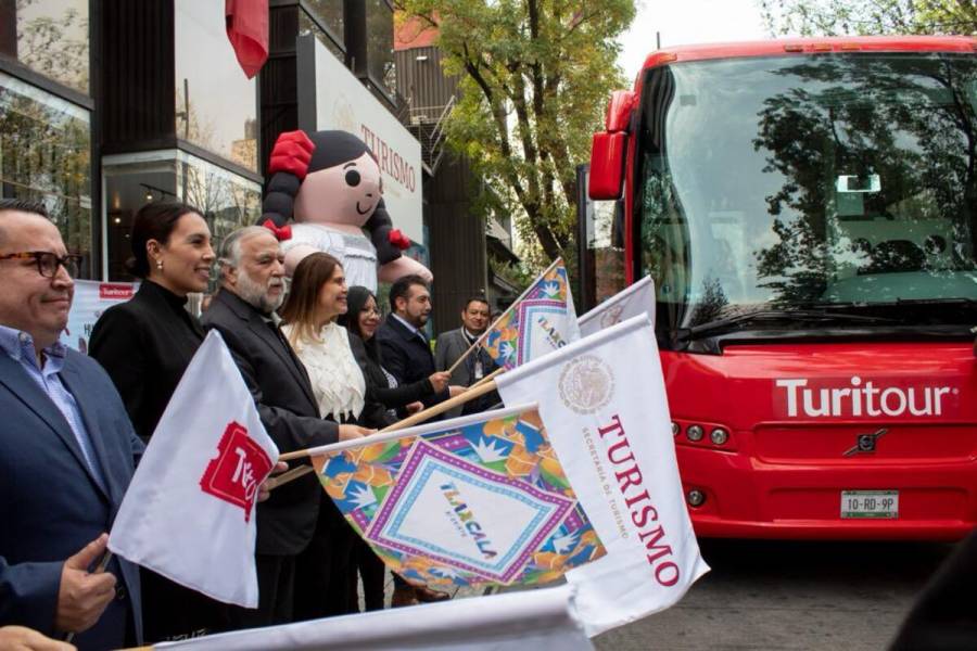 Sectur da banderazo de la ruta CDMX-Huamantla-Ixtenco de Turitour