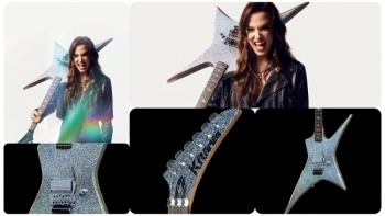 Lzzy Hale, primera artista femenina en tener guitarra Kramer Signature