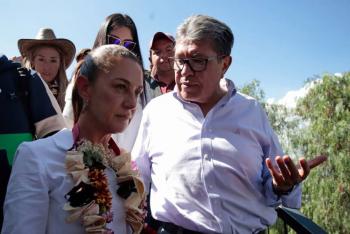 Unidad en Morena: Claudia Sheinbaum enaltece a Ricardo Monreal e Ignacio Mier como modelos a seguir