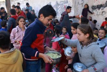 Unicef alerta sobre un mill&oacute;n de ni&ntilde;os desplazados en Gaza