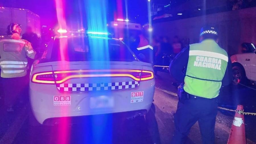 Conductor en presunto estado de ebriedad causó la muerte de dos peregrinos sobre la autopista México-Puebla
