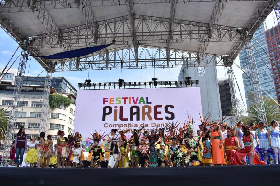 Asisten más de 60 mil personas al Festival PILARES 2023 en el Monumento a la Revolución