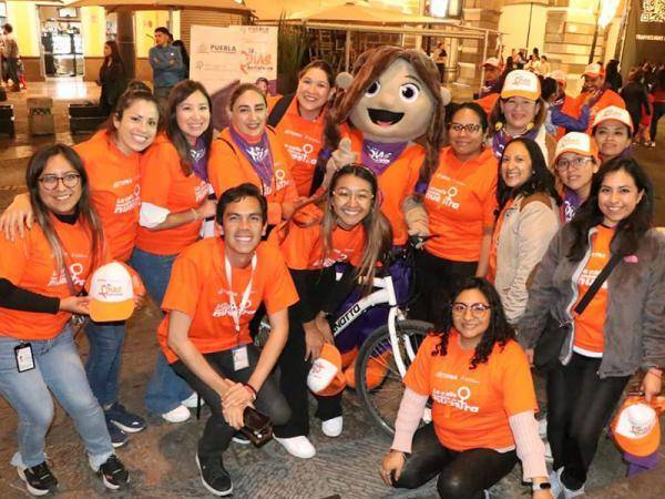 Realiza gobierno rodada para recuperación de espacios públicos para mujeres
