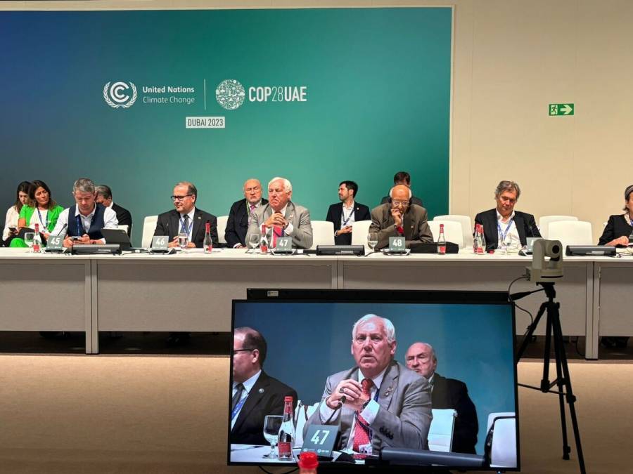 Presenta M&eacute;xico en COP28 proyectos para ahorrar agua en la agricultura