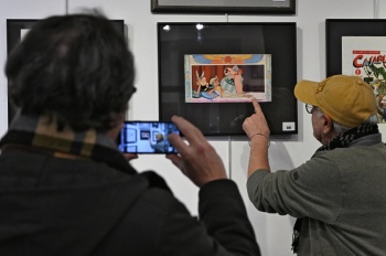 Un dibujo original de Astérix no encuentra comprador por un problema legal