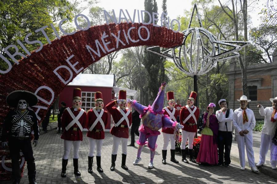 Inauguran primer Festival Turístico Navideño de la CDMX