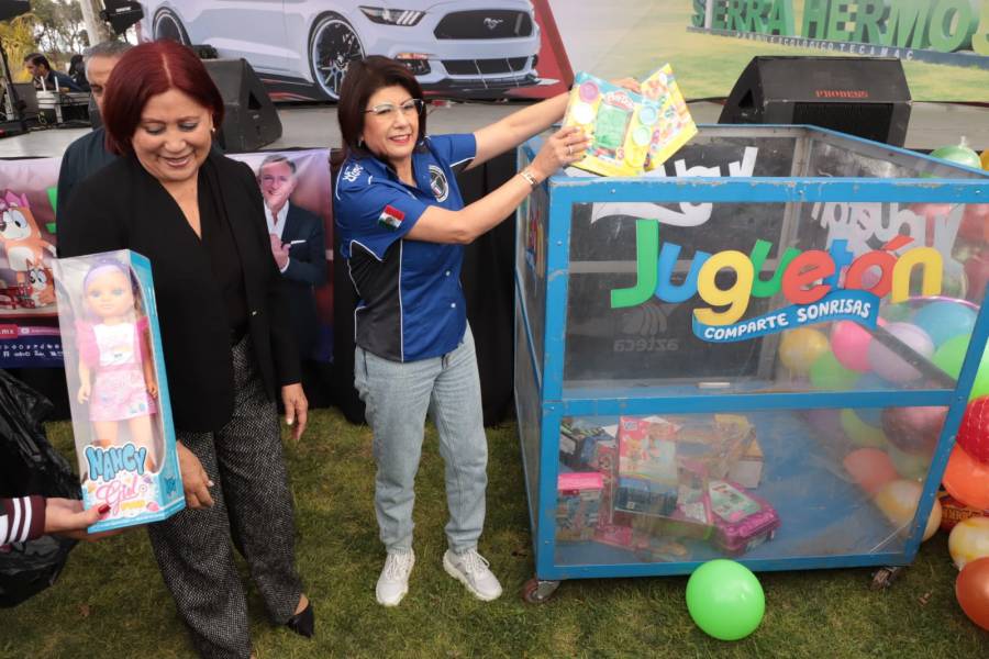 Arranca Juguet&oacute;n en Tec&aacute;mac; municipio duplicar&aacute; regalos donados