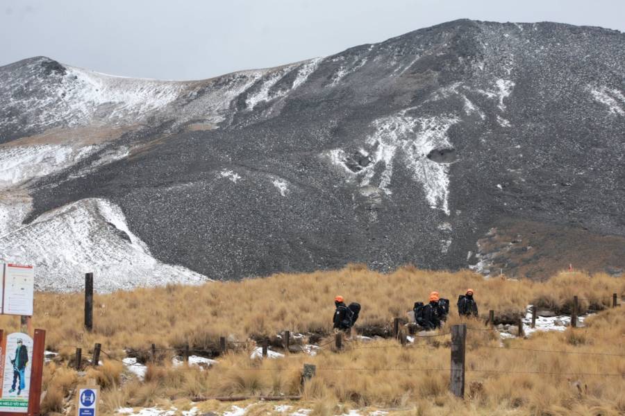 Cerro de Jocotitl&aacute;n, un paisaje nevado que despierta asombro en el Estado de M&eacute;xico