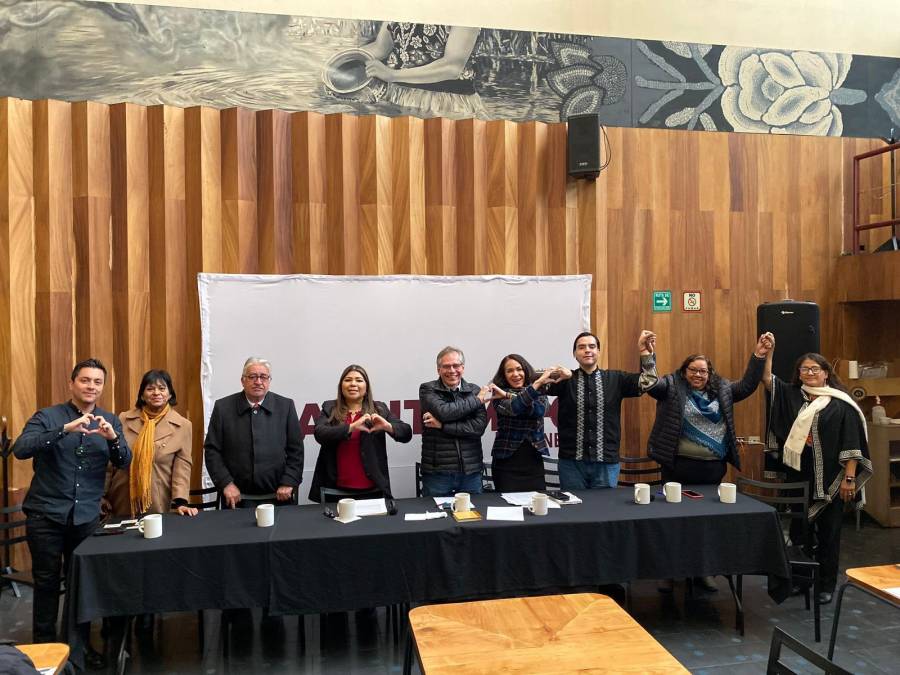 Aspirantes morenistas a gobernar la alcaldía Cuauhtémoc, presentan compromisos