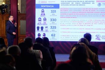 Subsecretario exhibe jueces en mañanera