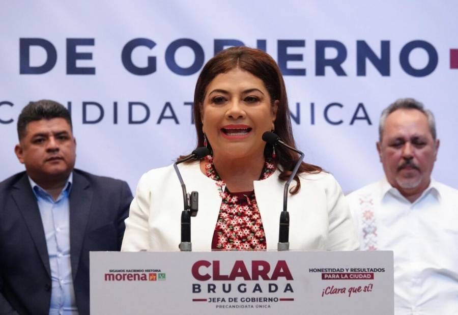 Clara Brugada pide a empresarios de la CDMX apoyar a la mujer