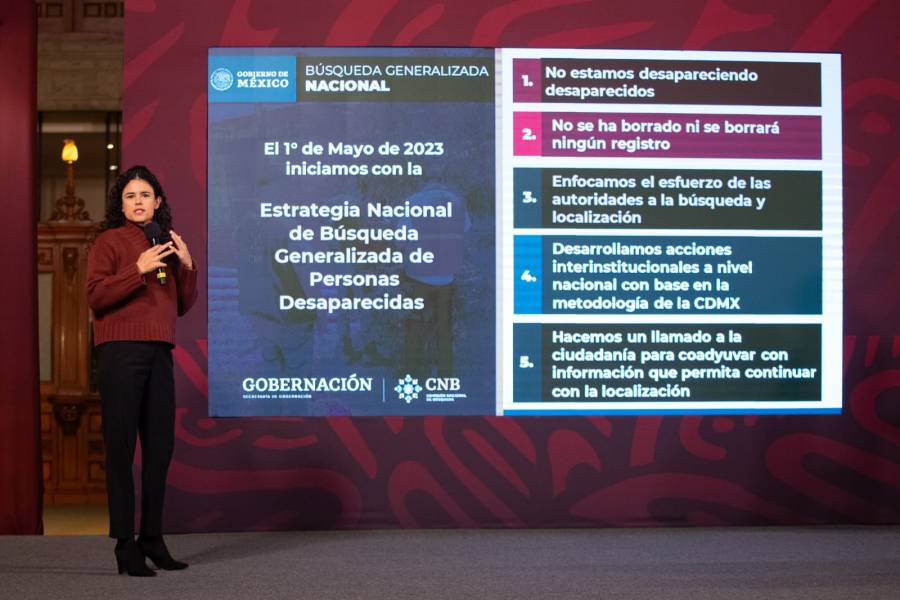 Gobernación confirma 12 mil 377 personas desaparecidas en México