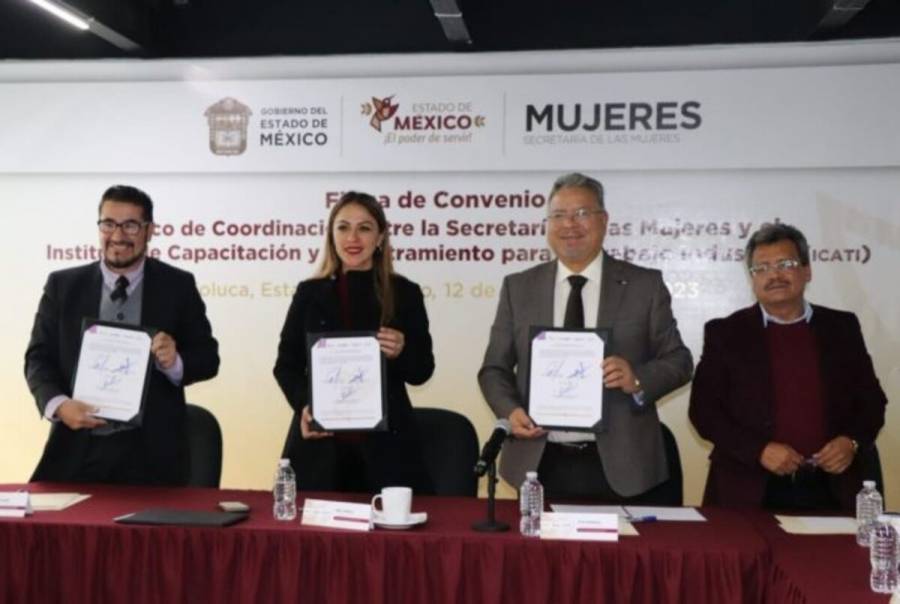 Secretar&iacute;a de las Mujeres e ICATI capacitar&aacute;n a las mexiquenses para estimular el autoempleo