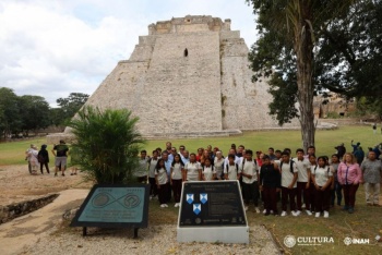 Celebran 27 Aniversario de la inscripci&oacute;n de Uxmal, Kabah, Sayil y Labn&aacute; en la Lista de Patrimonio Mundial