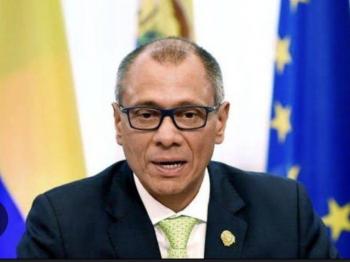 Ex vicepresidente de Ecuador se refugia en Embajada de México, 