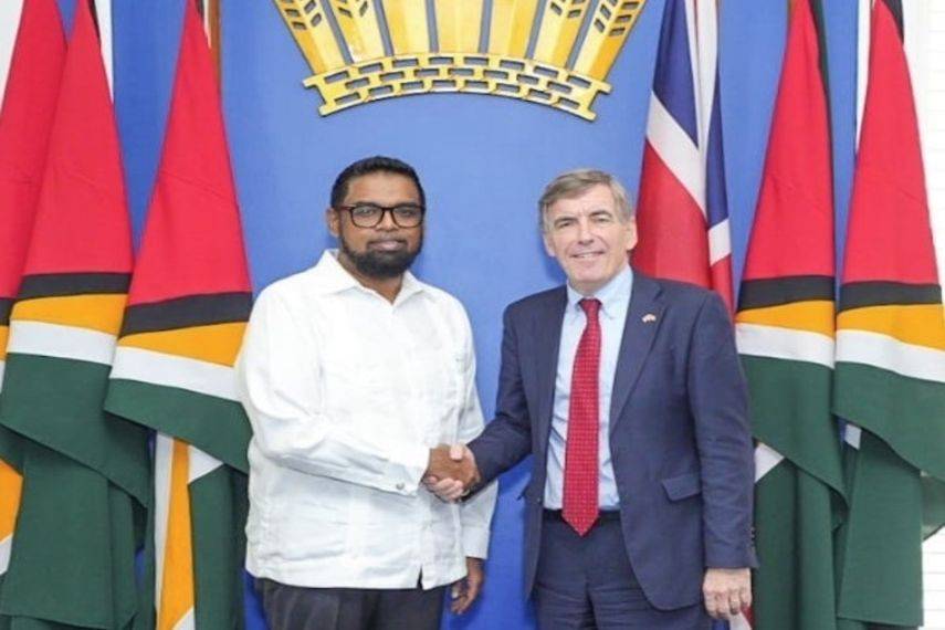 Reino Unido reafirma apoyo a Guyana en medio de disputa con Venezuela