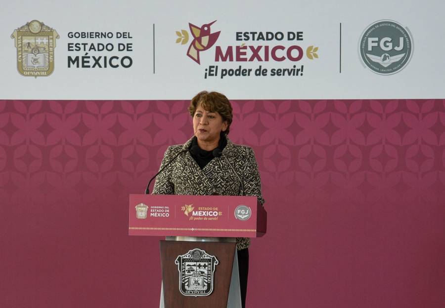 Delfina Gómez en Texcaltitlán: la presencia de fuerzas federales, programas sociales, salud y educación serán permanentes
