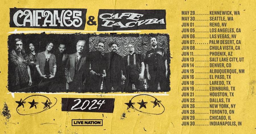 DOS LEYENDAS, UN ESCENARIO: CAIFANES + CAFÉ TACVBA 2024  ANUNCIAN UNA GIRA JUNTOS