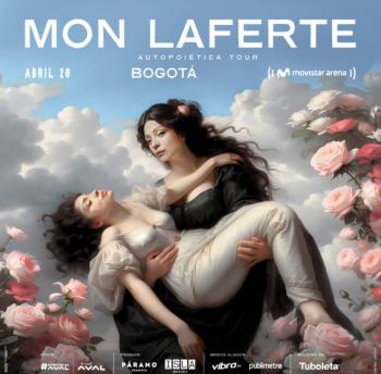 Mon Laferte: la chica de rojo en vivo en el Movistar Arena de Bogot&aacute;