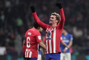 Griezmann alcanza a Luis Aragon&eacute;s en el olimpo de los goleadores del Atl&eacute;tico de Madrid