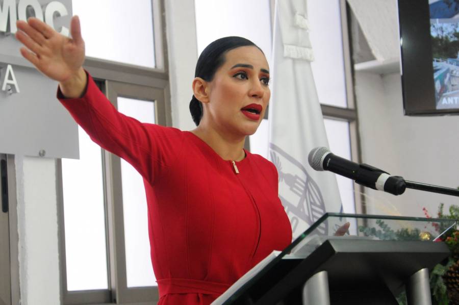 Sandra Cuevas anuncia creación de su partido político