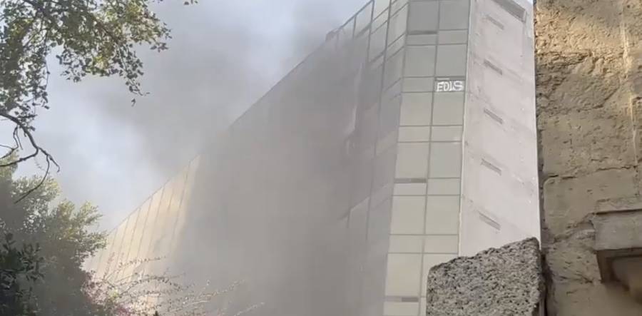 Saldo blanco tras incendio en edificio abandonado del ISSSTE
