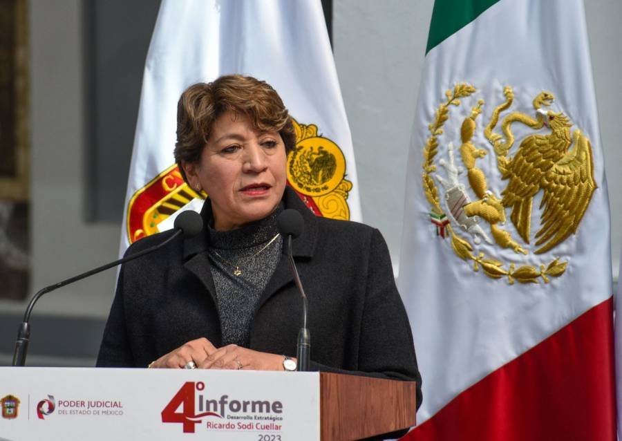 Apertura del palacio de gobierno para la segunda audiencia ciudadana con la gobernadora Delfina Gómez