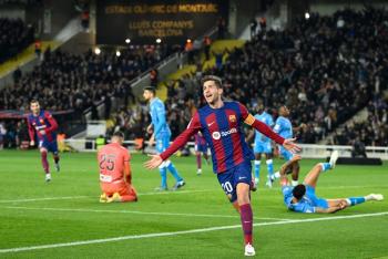 Barcelona respira con triunfo sufrido ante el Almer&iacute;a