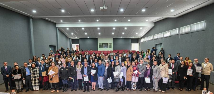 Reconocen a personal de la Sedui por contribuir a la construcción de un Edomex moderno