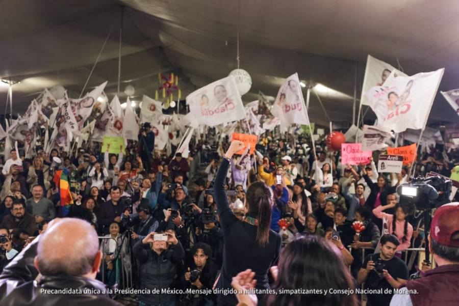 Sheinbaum abre las puertas a quienes coincidan con objetivos de la 4T