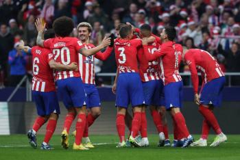 Atl&eacute;tico de Madrid se sube al podio de LaLiga y corta la reacci&oacute;n del Sevilla