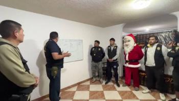 Escuadrón de Papá Noel lanza operativo antidrogas contra 