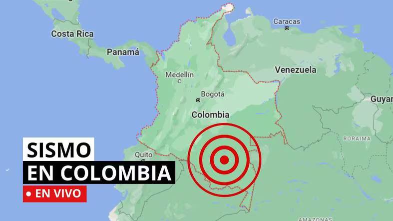 Perciben sismo en Colombia en el municipio de Santander
