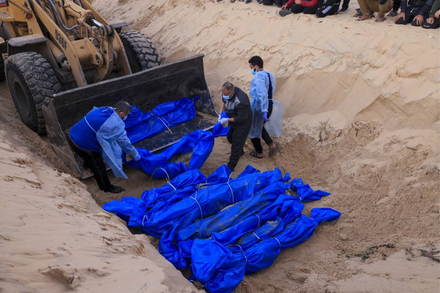 Israel restituye 80 cadáveres de palestinos muertos en Gaza
