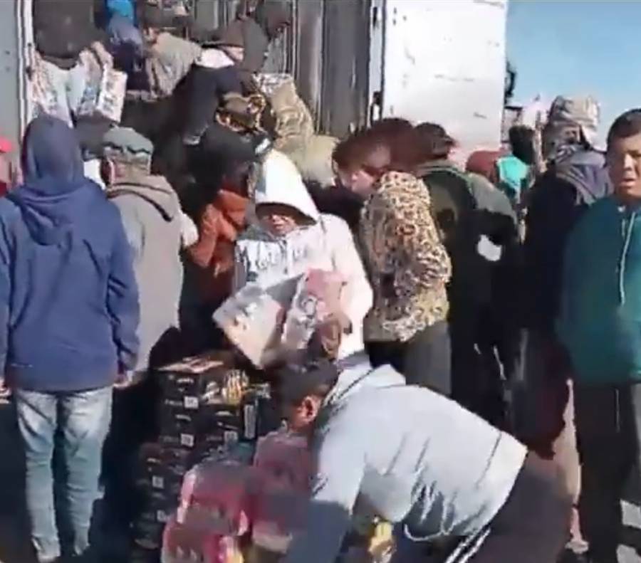 Acto de rapiña en carretera a Zacatecas en San Luis Potosí