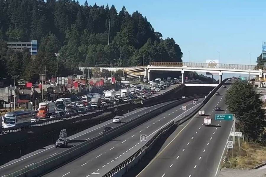 Anuncian cierre de la autopista México-Toluca por trabajos de “El Insurgente”