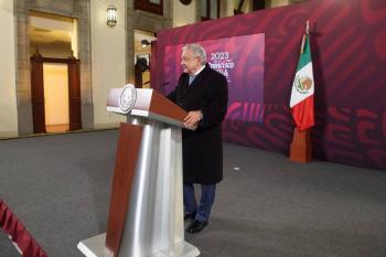 AMLO desea que en 2024 los mexicanos sigan siendo muy feliz y viva en paz