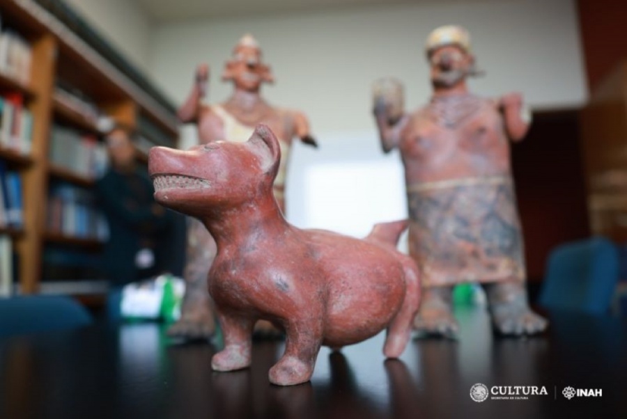 Relevantes repatriaciones de bienes culturales se lograron en 2023 por la Secretaría de Cultura y el INAH