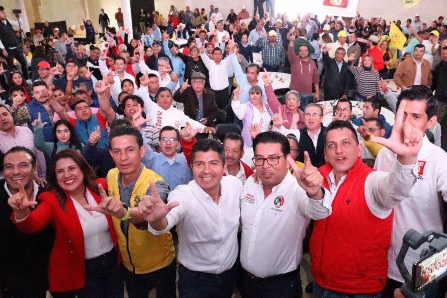Lalo Rivera de gira en su gira como precandidato