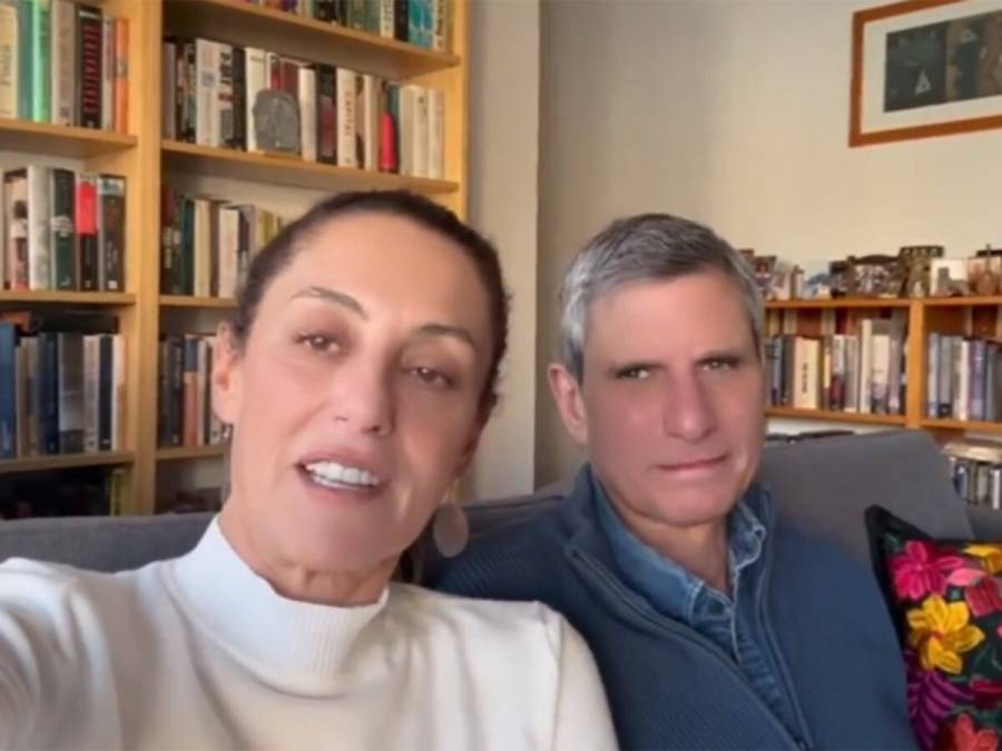 Sheinbaum desea feliz 2024: 