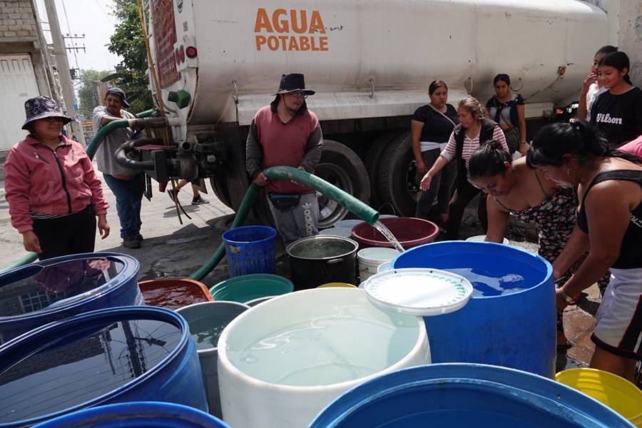 Ajusco Medio: el agua potable se distribuirá por tandeo en dos zonas