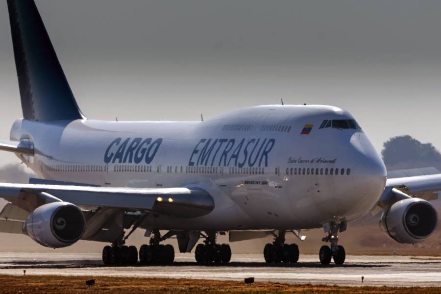 Juez argentino autoriza decomiso de avión venezolano a pedido de EEUU